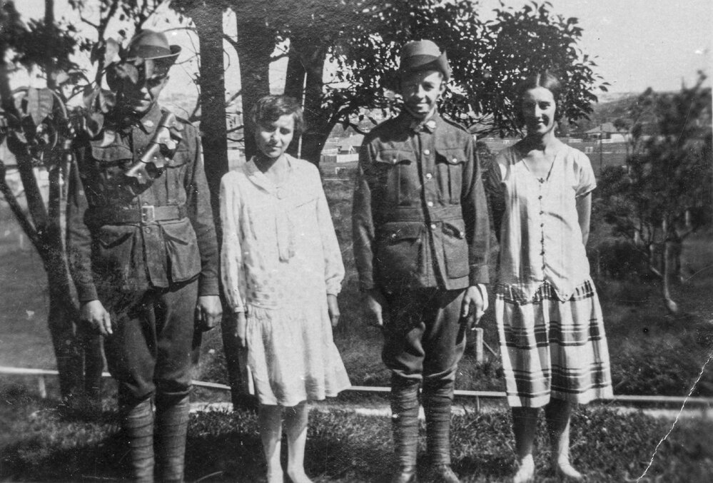 Charles &amp; Robert Goodman and Nancy  &amp; Matilda Randell, Manly Oval
