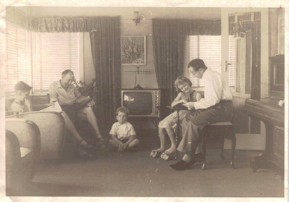 Usher family at home, Mona Vale