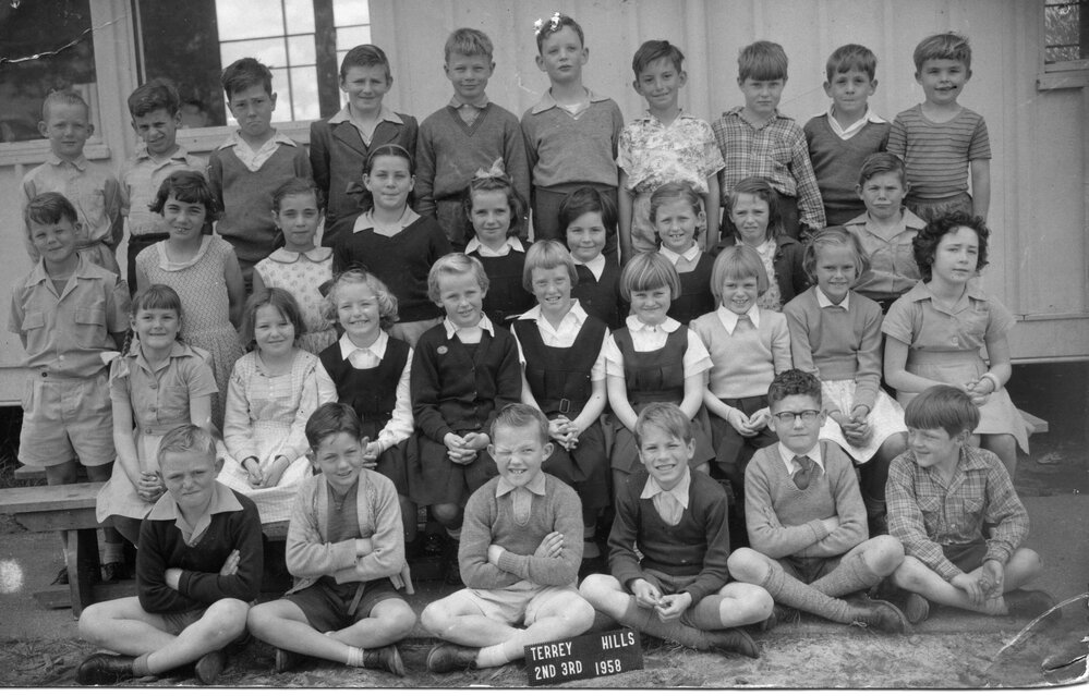 Terrey Hills Public School Years 3 and 4, 1958