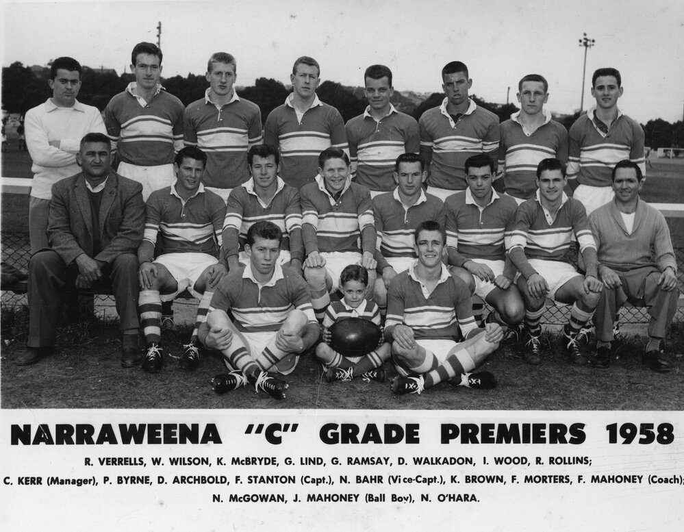 Narraweena Rugby Union C Grade Premiers 1958