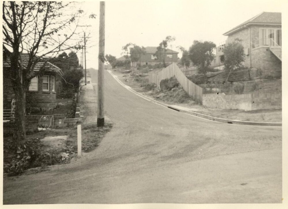 Aden Street after formation, Seaforth, 1953