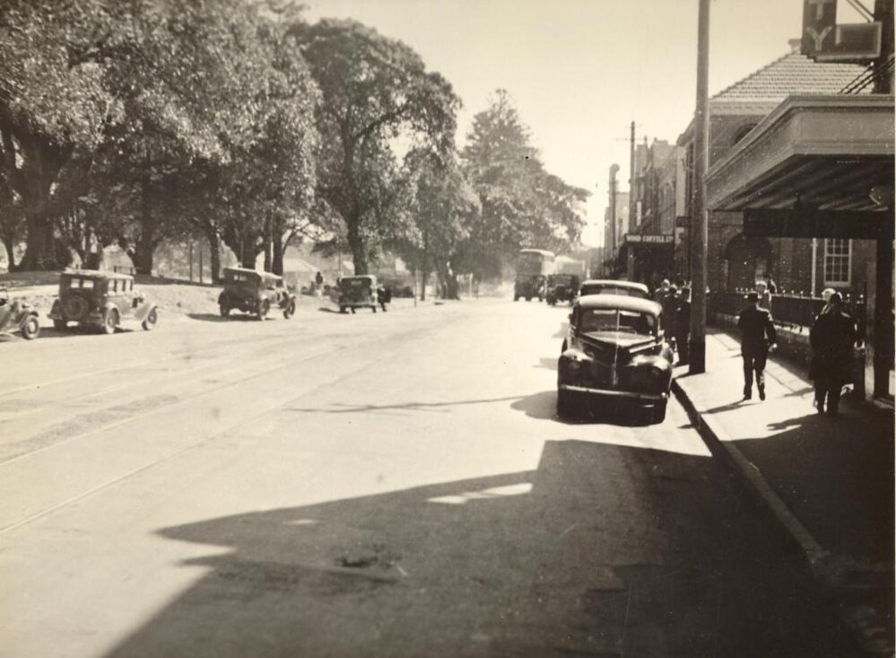 Along Belgrave Street, Manly, September 1946