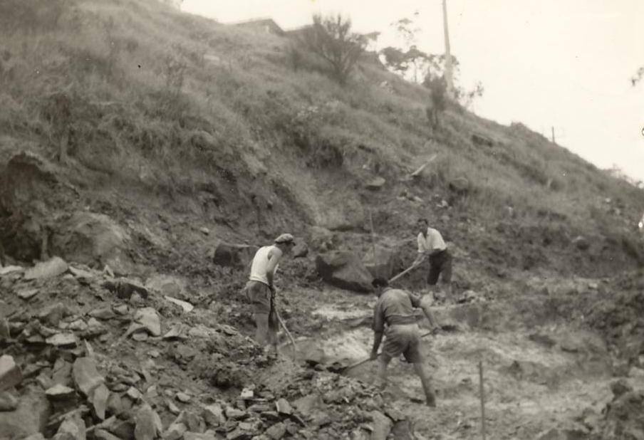 Amiens and Cutler Road excavation, Clontarf, May 1963