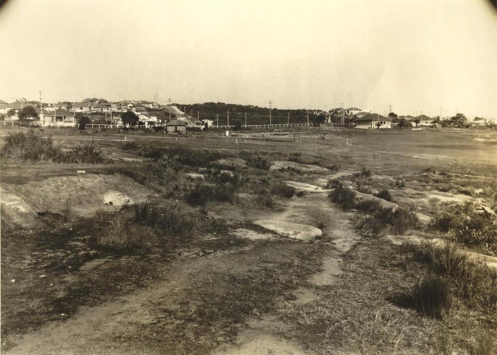 Balgowlah Park south west section of sports field, Balgowlah, 3rd July 1934