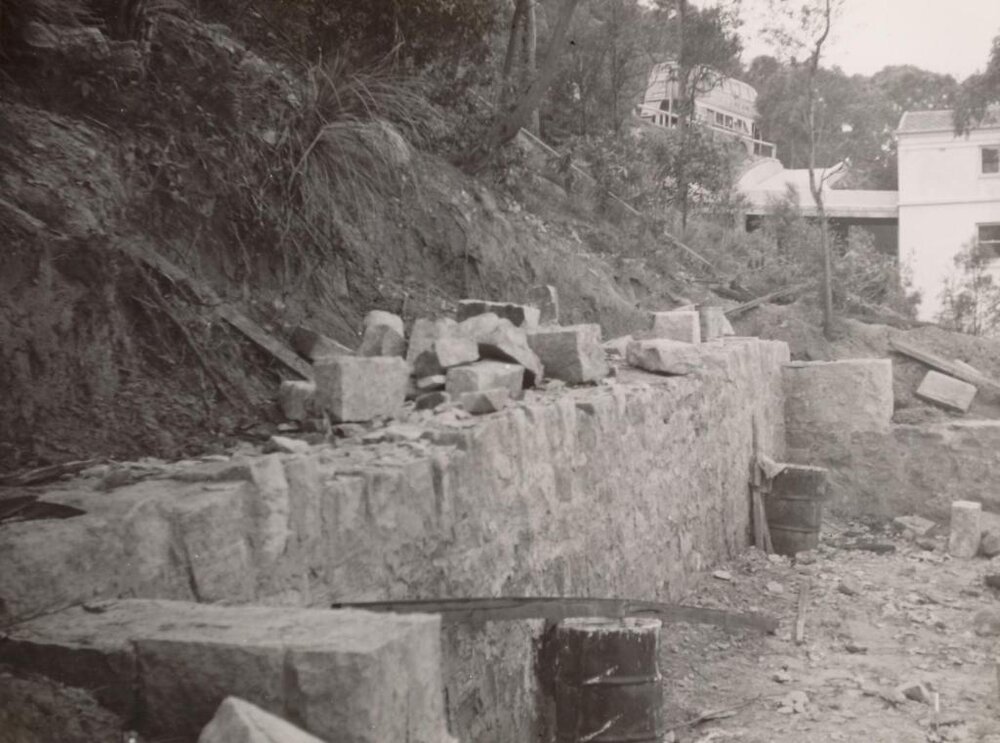 Battle Boulevarde excavation, Seaforth, 11th February 1953