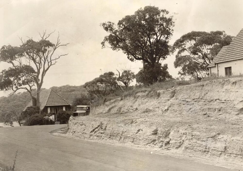 Lower Beach Street and Bungaloe Ave, Balgowlah, 21st January 1940