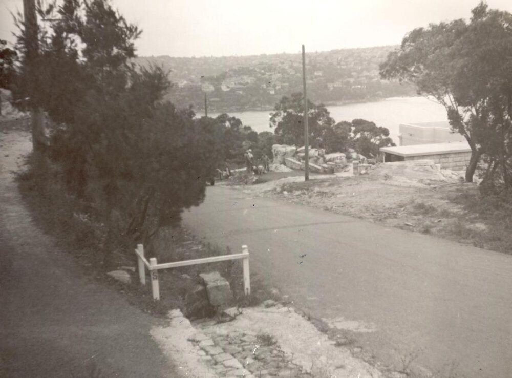 Beatrice Street below Gordon Stree, Balgowlah Heights, 11th February 1953