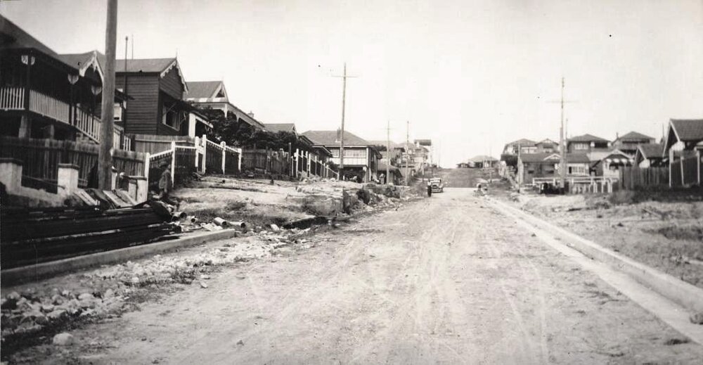 Bellevue Street, Fairlight, 1st November 1930