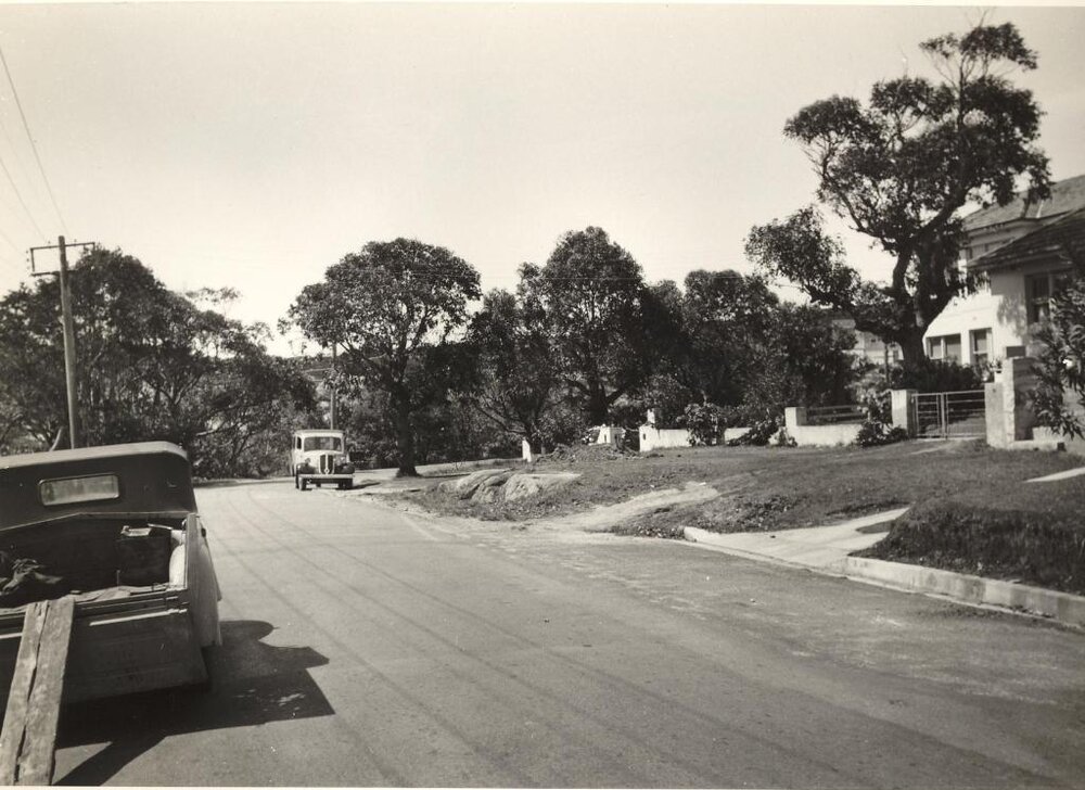 Bower Street, Manly, September 1955