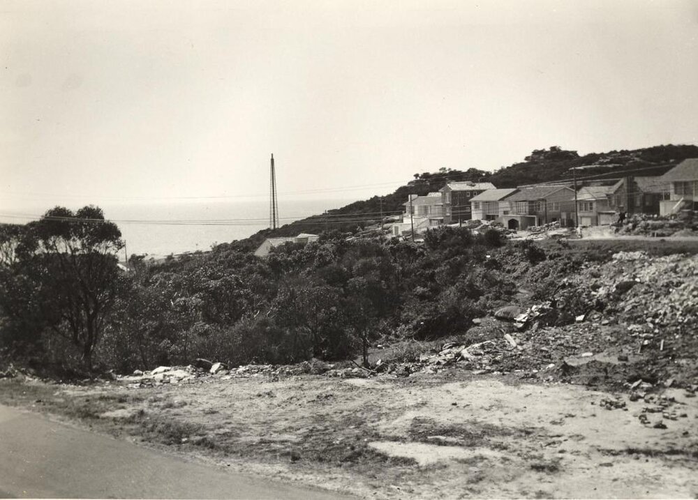 Bower Street earthworks continue, Manly, September 1955