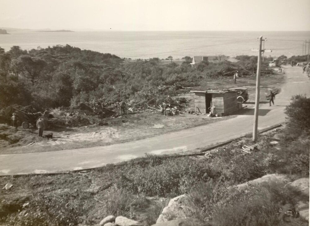 Bower Street tip, Manly, August 1950