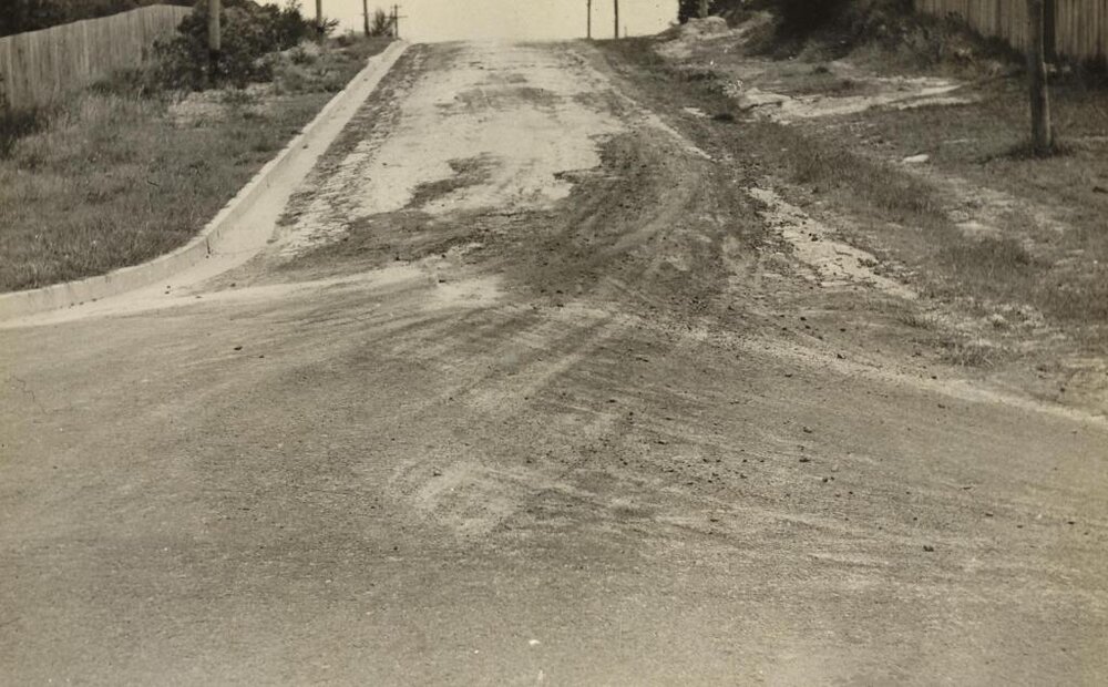 Brighton Street from West Street, Balgowlah, 26th January 1939
