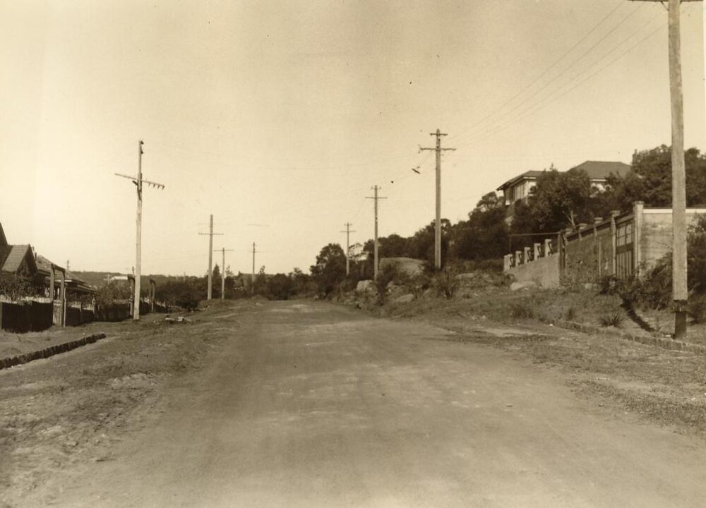 Bungaloe Ave south to New Street, Balgowlah, 20th July 1936
