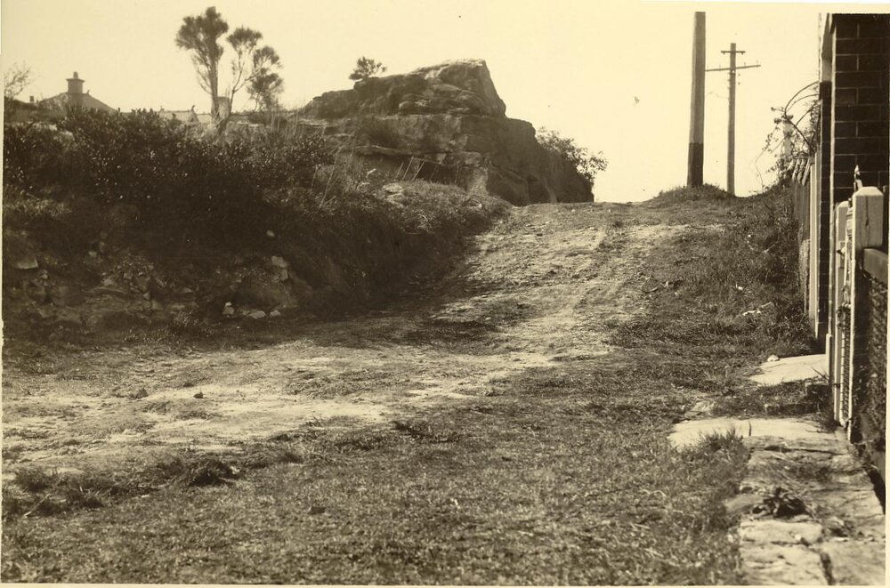 Clifford Avenue east from Ashley Parade, Fairlight  1928