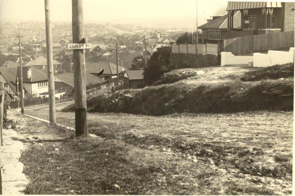 Clifford Avenue western end, Fairlight, c1928