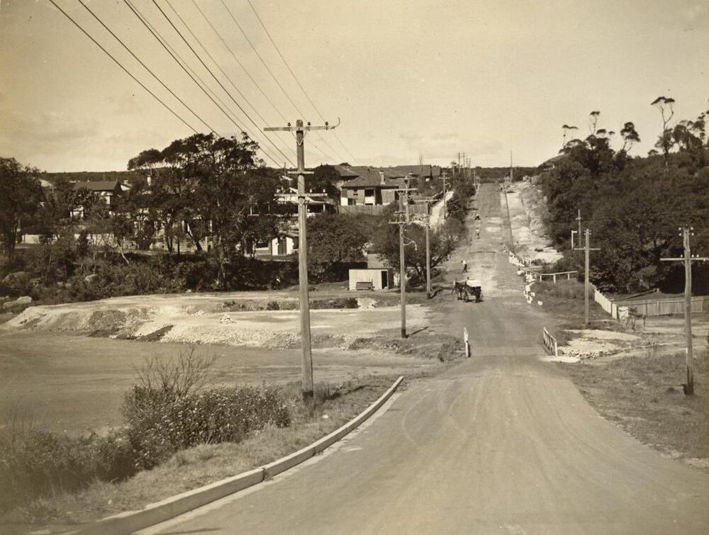 Condamine Street looking south, , Balgowlah,  5th September 1935