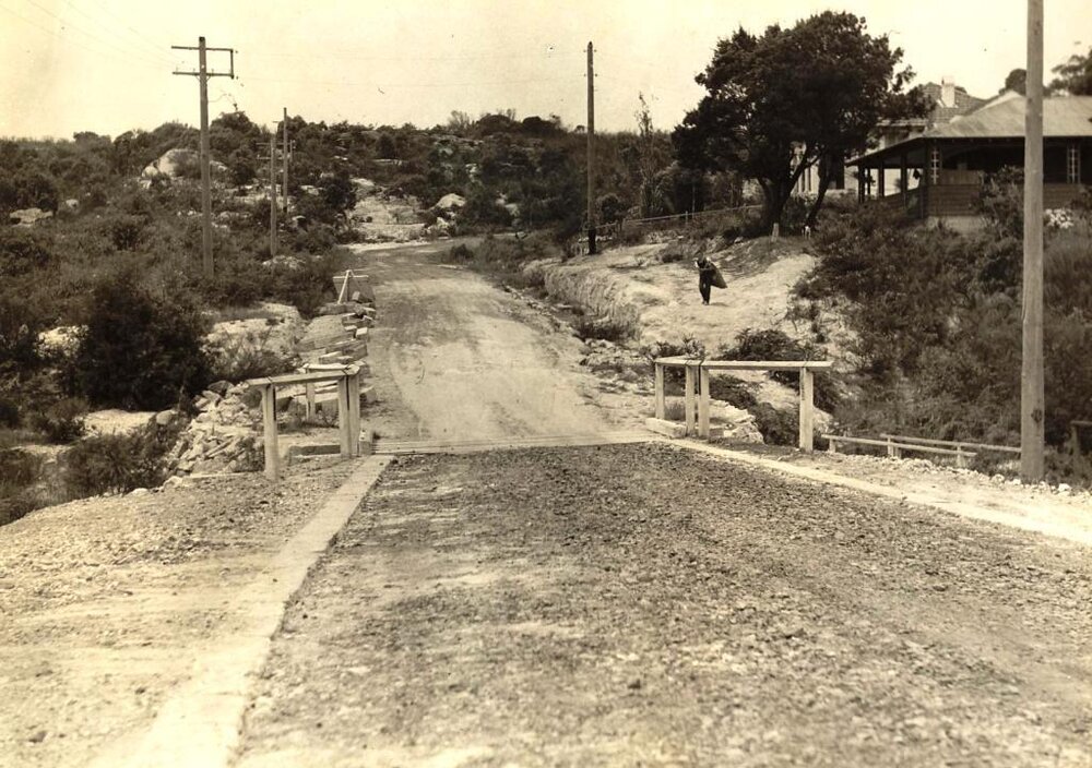 Condamine Street south towards Ernest Street, no 65 at right, Balgowlah, 23rd December 1938