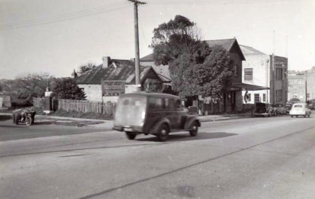 Copy of Corner Sydney Road and Woodland Street Nov 1954