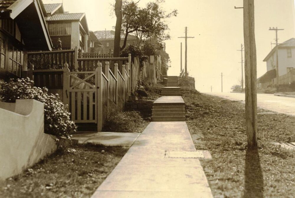 Condamine Street below White Street, Balgowlah, 20th July 1936