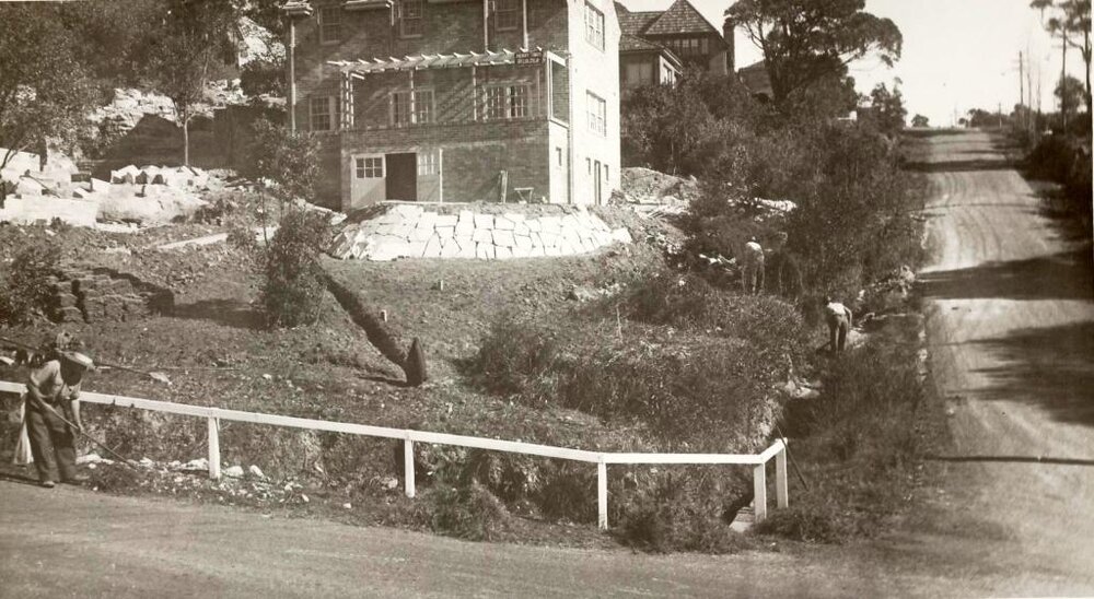 Condamine Street corner of Beach St, Balgowlah, 17th July 1947