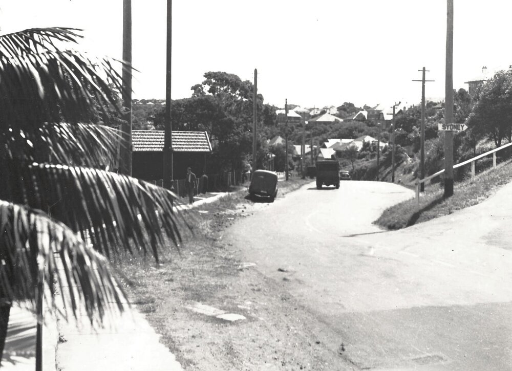 Corner Lauderdale  and Rosedale Ave, Fairlight, 12th March 1941