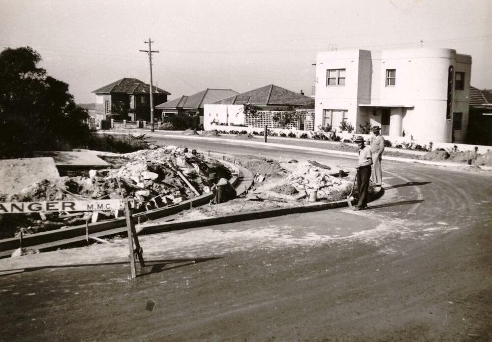 Corner of Ernest and Beatrice Street, Balgowlah Heights, May 1951