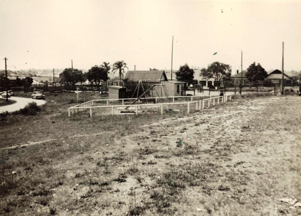 Cross Street reserve, children's playground, Balgowlah, 1953
