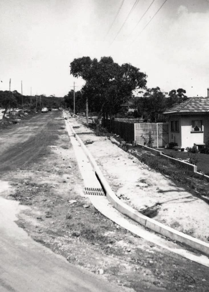 Curban Street at corner of New Street, Balgowlah Heights, 7th October 1954