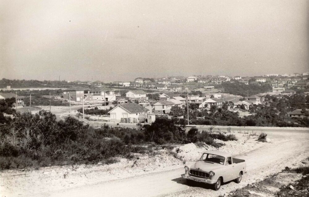 Curban Street Crown subdivision area, Balgowlah Heights, 23rd April 1959