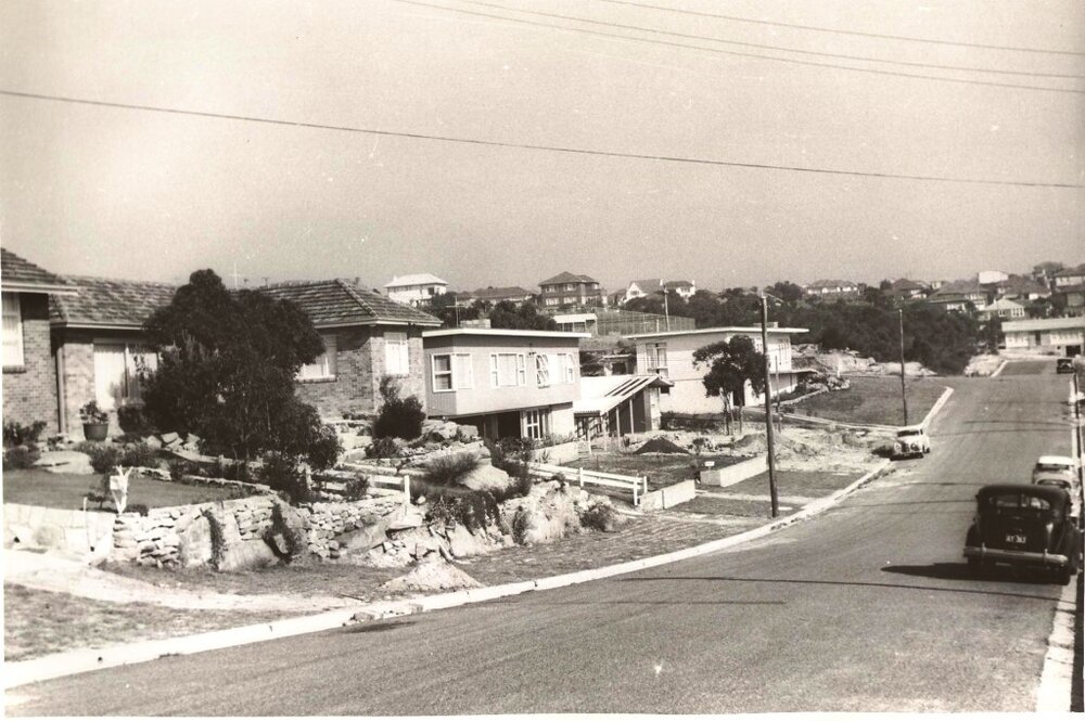 Curban Street extension, Balgowlah Heights, 23rd April 1959