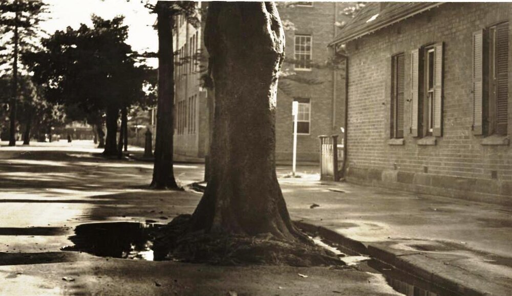 Darley Road corner Victoria Parade, Manly, 1st July 1937