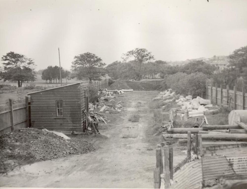 Depot Balgowlah Road, Quirk Rd section, Balgowlah, Feb 1952
