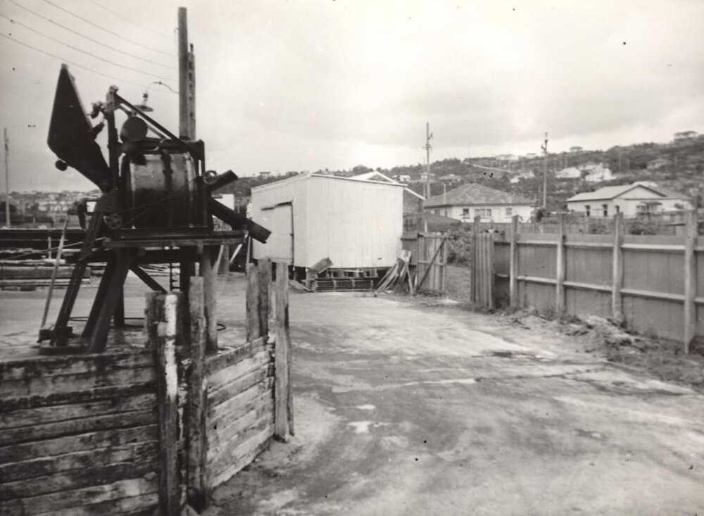 Depot, Balgowlah Road, prior to extension, Balgowlah, Feb 1952