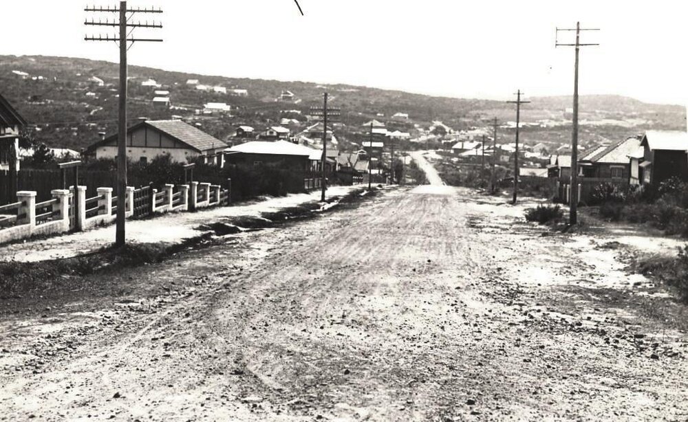 View down Dudley Street, Seaforth, 24th August 1932