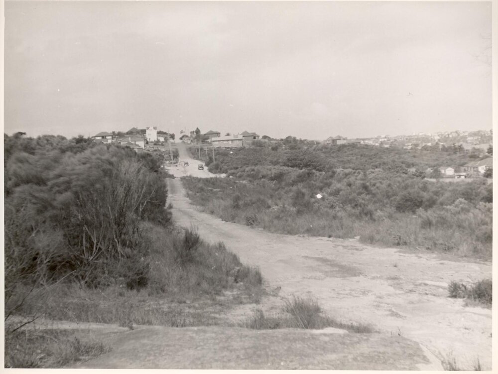 Ellery Parade east of Seaforth Crescent, Seaforth, 11th February 1953