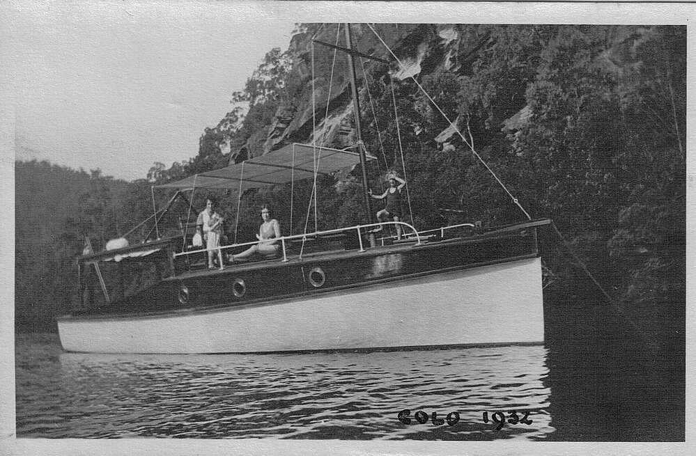 The 32ft Koorooloo was part of the Pittwater scene up until the 1970s, owned by the Douglas Family