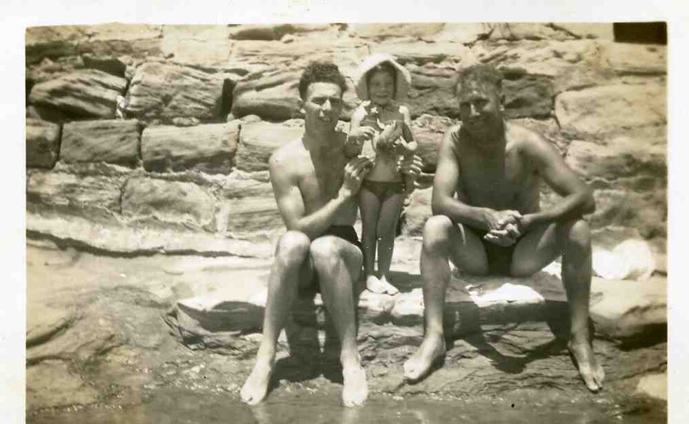 Norman, Judith &amp; John Goldsmith at Palm Beach