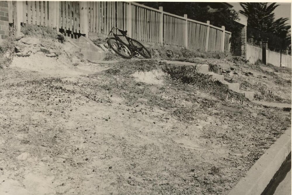 119 Griffiths Street footpath, Fairlight, 3rd September 1946