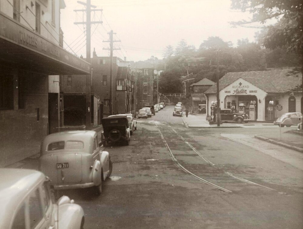 Gilbert Street, Manly, 29th June 1950