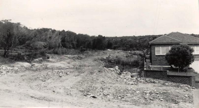 Glenside Street from Hilder Road, Balgowlah Heights, March 1957