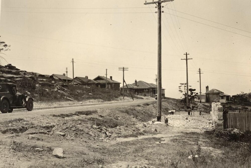 Grandview Grove towards Panorama Parade, Seaforth, 22nd October 1931