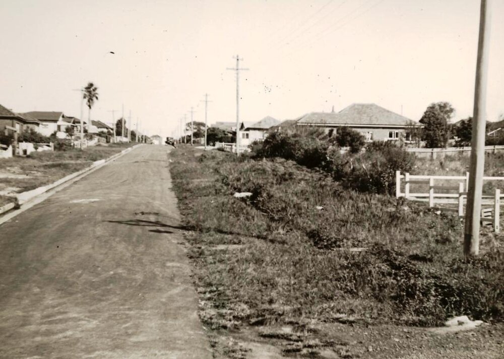 Hope Street, Balgowlah, April 1950