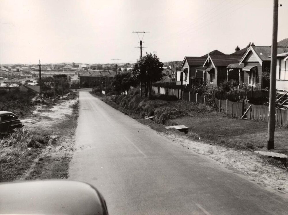 Houses in Frenchs Forest Road, Seaforth, 7th October 1949