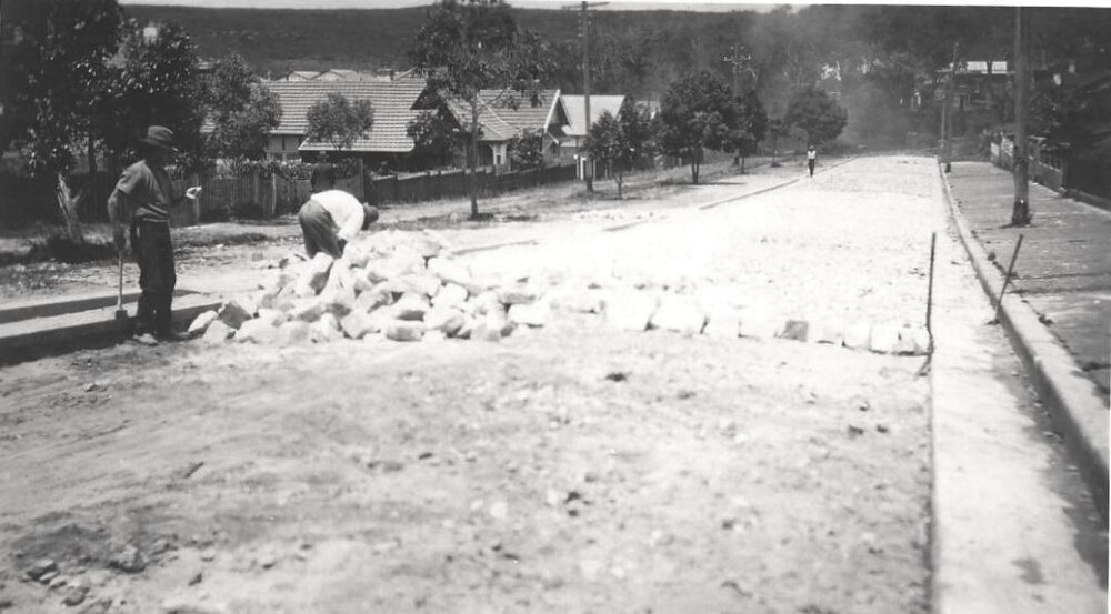 Jackson Street south from White Street, Balgowlah, 28th November 1929