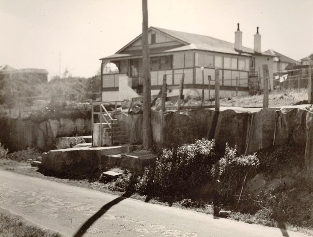 Kenneth Road by Burchmore Road, Manly Vale, 14th August 1941