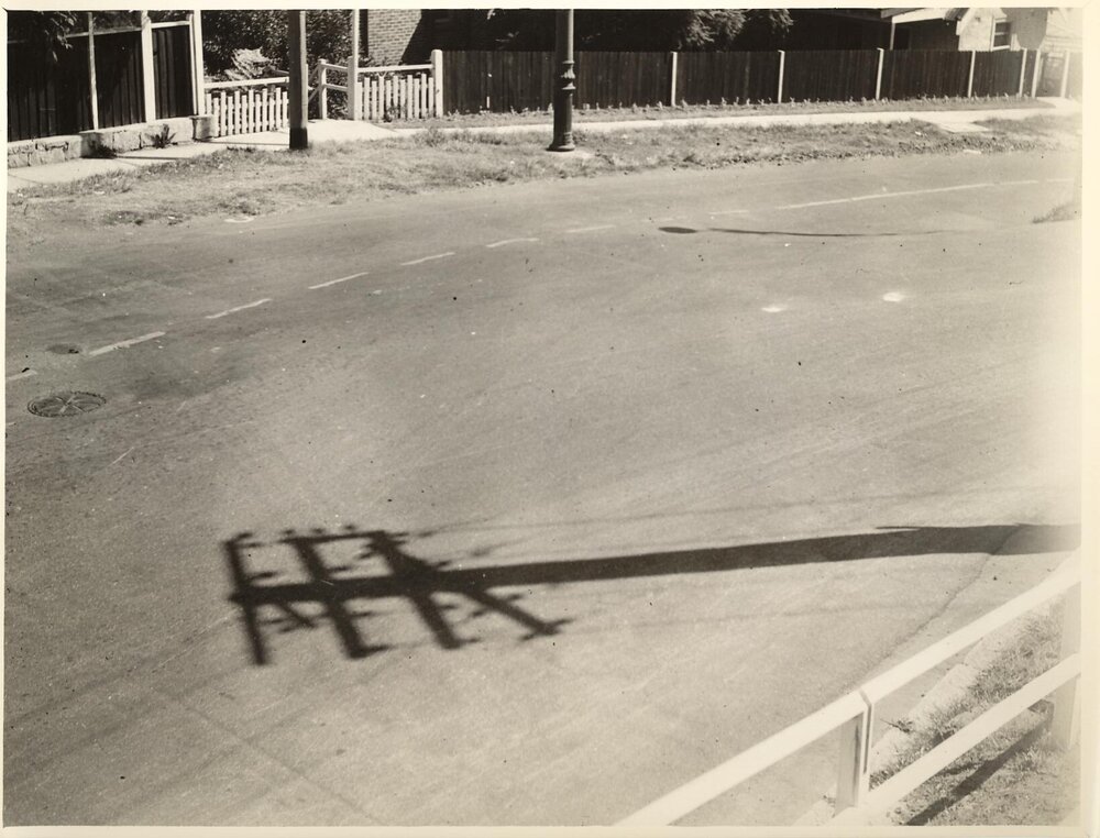 Lauderdale Avenue at Fairlight Hospital, Fairlight, 12th March 1941