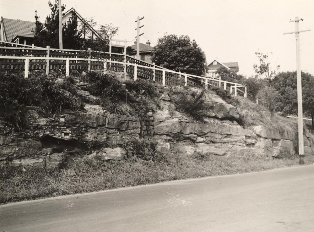 Lauderdale Avenue north side, Fairlight, 19th March 1941