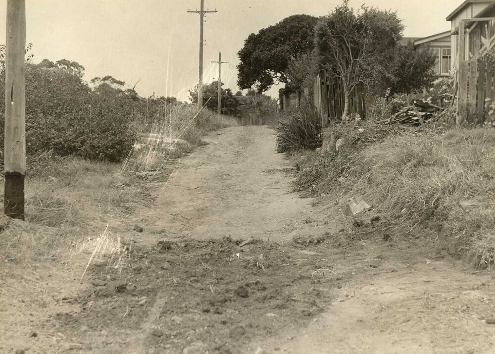 Lister Lane to Clarence Street, Balgowlah, 23th December 1938