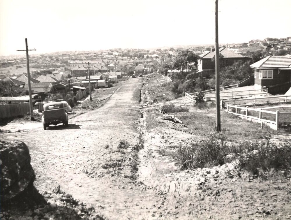 Macmillan Street, Seaforth, at October 1952
