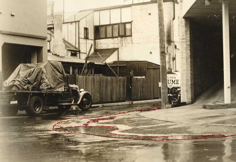 Market Lane, Manly, 29th January 1936